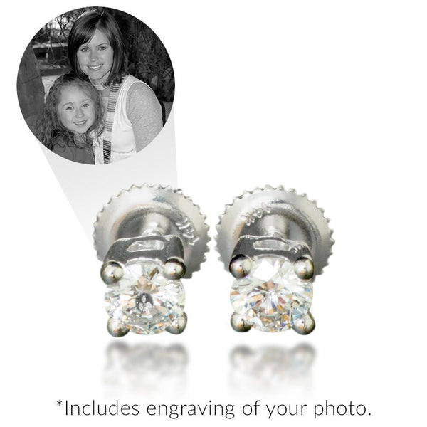 Memori Diamond Single Stud Earring